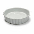Round Porcelain Ashtray White 11.5cm