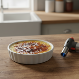 Round Porcelain Pie Dish White 11.5cm