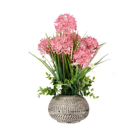 Round Rustic Pot Assort 3 Colours