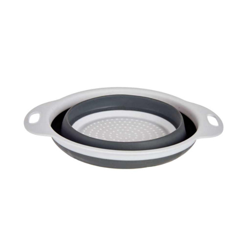 Round Strainer White and Grey 20cm