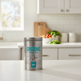 Round Tin Storage Container Pasta