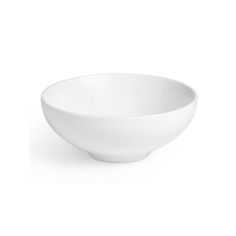 Round White Porcelain Serving Bowl 18cm