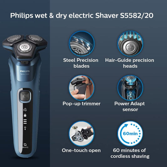 Philips Wet & Dry electric shaver series 5000