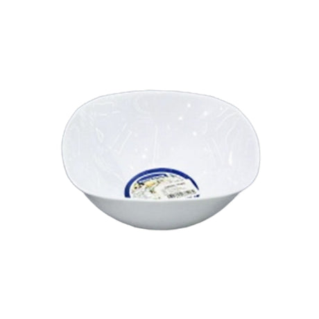 Salad Bowl Glass Opal 7.5" White