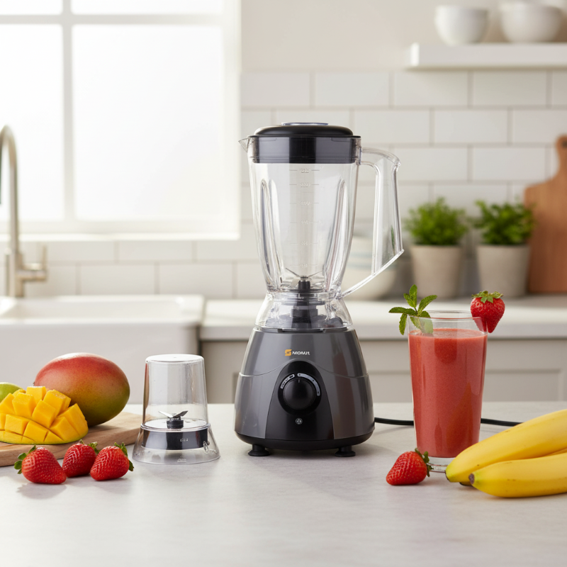 Sayona Unbreakable Blender & Mill With Mini Cup Circuit Breaker