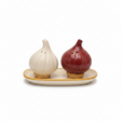 Onion Shape Salt & Pepper Set