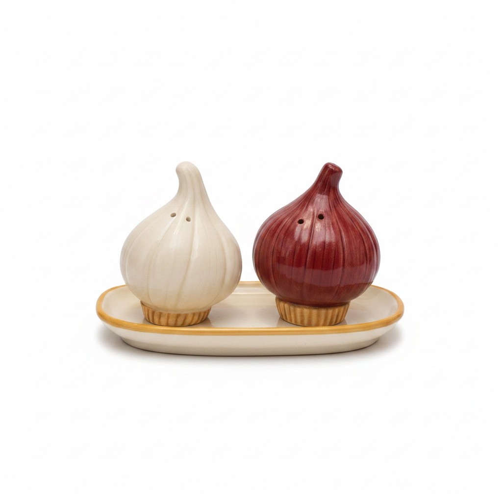 Onion Shape Salt & Pepper Set