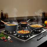 Homeway Marble Coated Non-Stick Cookware Set 10 Pcs