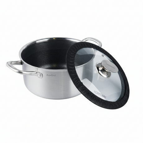 Homeway Honey Comb Casserole 28cm With Lid