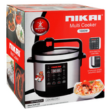 Nikai Pressure Cooker 6 Ltr