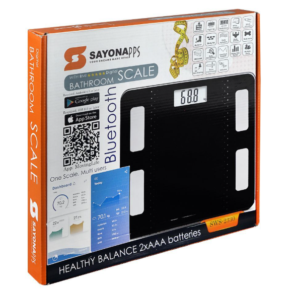 Sayona Digital Bathroom Scale
