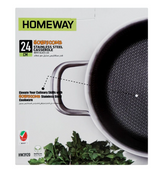 Homeway Honey Comb Casserole 24cm With Lid