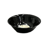 Serving Bowl Opal Glass 10.5" Black