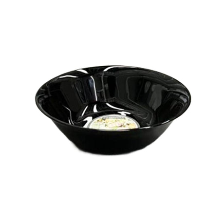 Serving Bowl Opal Glass 10.5" Black