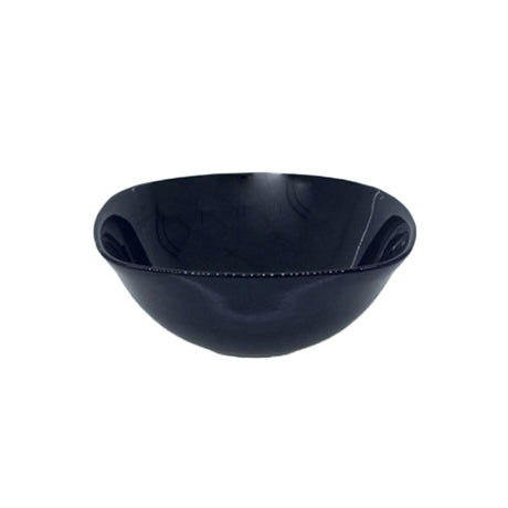 Serving Bowl Opal Glass 9" Black