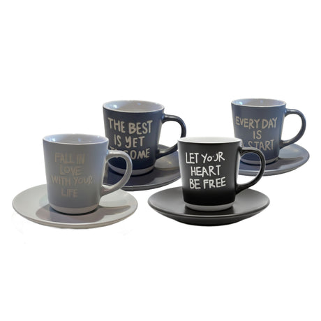 Serving Coffee Cup 180ml (Set of 4pcs)