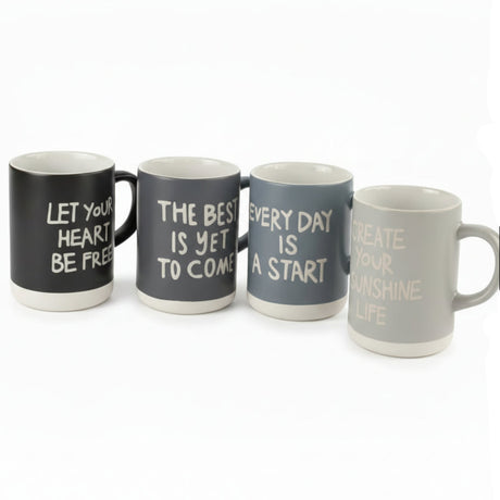 Serving Coffee Cup Assorted Designs 370ml