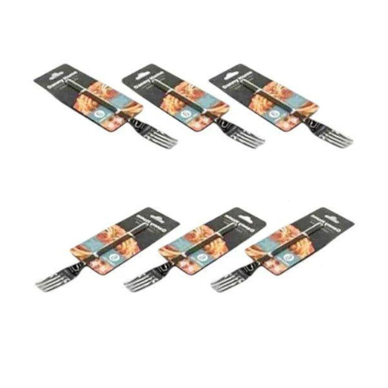 Serving Fork Black (Set of 6)