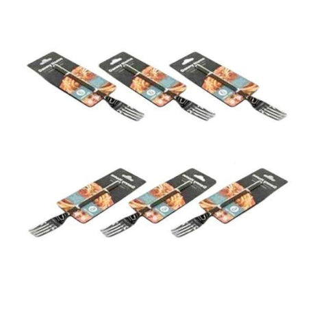 Serving Fork Black (Set of 6)