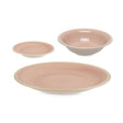 Serving Stone Dinner Set of 18pcs Pink