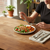 Reusable Plastic Fork, Spoon & Knife (Set of 12)