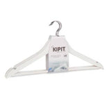 Set 3 White Wooden Hangers