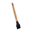 Silicone Handle Beech Wood Kitchen Brush 28cm