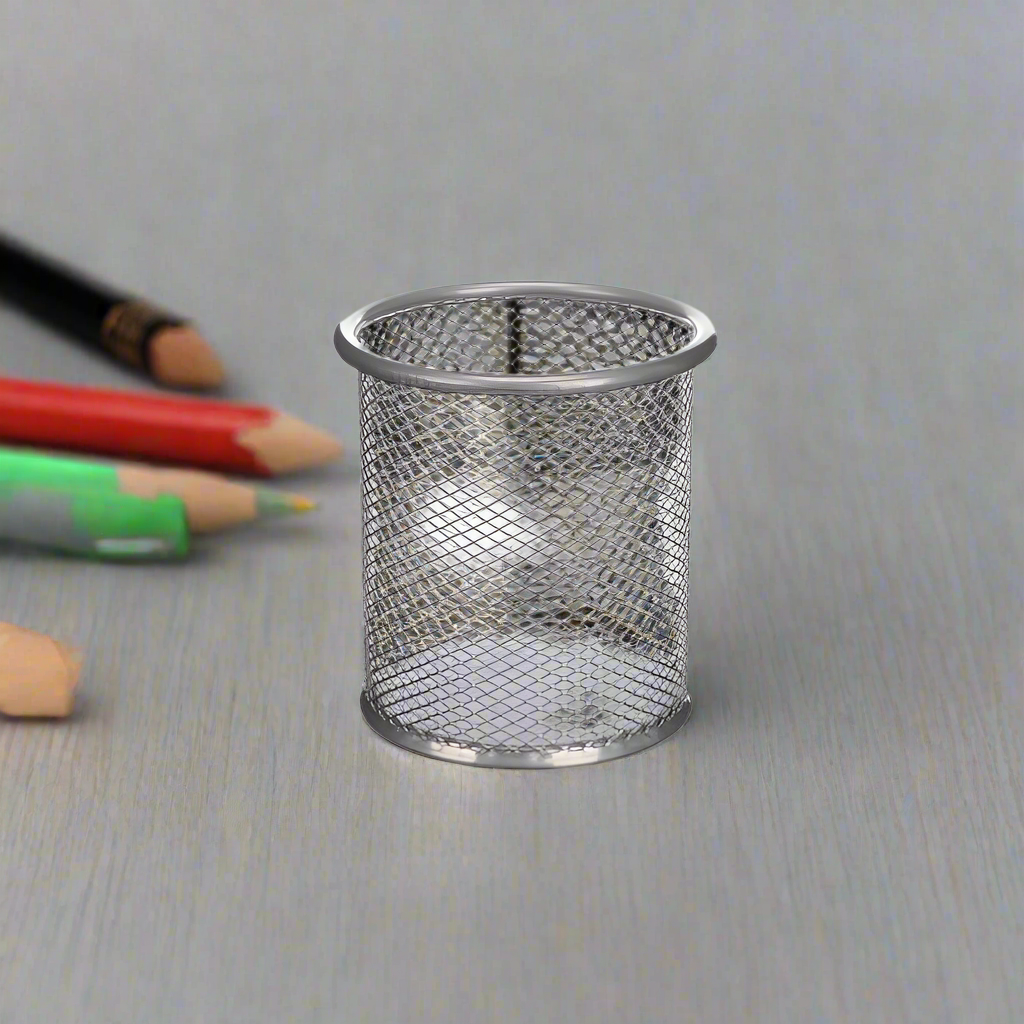 Silver Round Grille Pencil