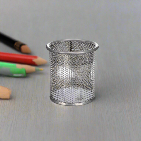 Silver Round Grille Pencil