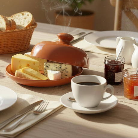 Small Cheese & Butter Dish 19cm