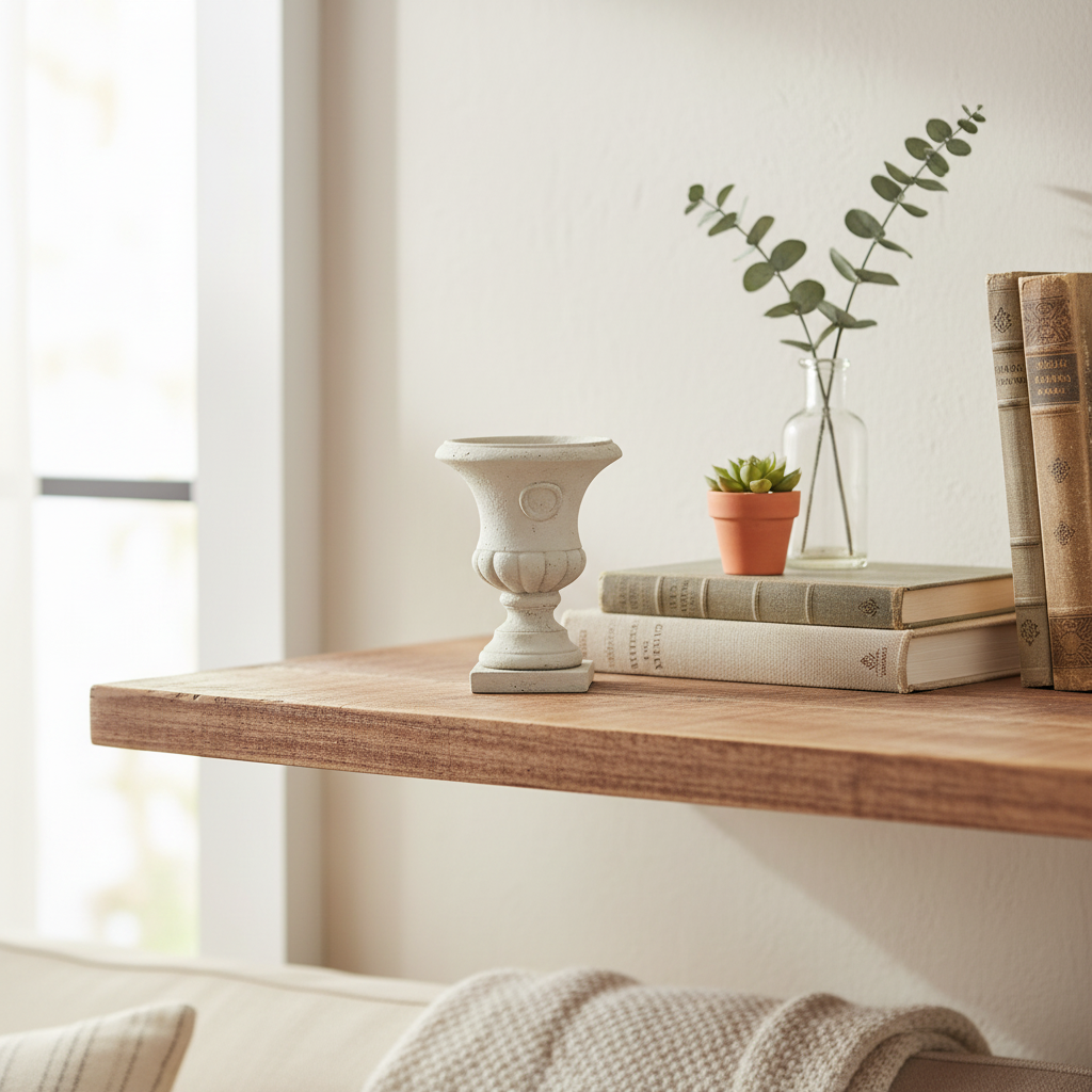 Small Cup Rings Cement Pot