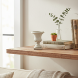 Small Cup Rings Cement Pot