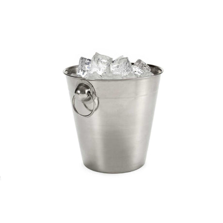 Small Iron Smooth Ice Bucket With Handle