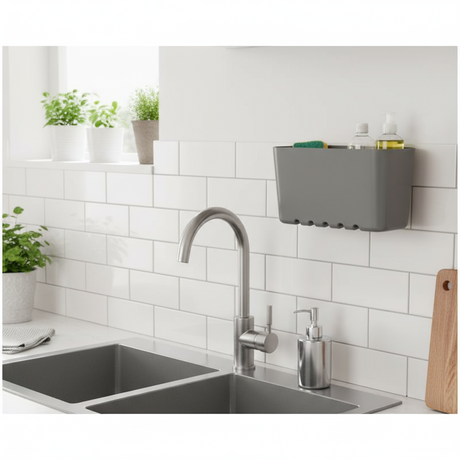 Small Storage Basket Standard Grey