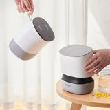 Mini Desktop Bin Grey