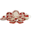 Splatters Pink Dinner Set 85pcs