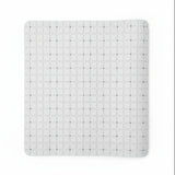 Square Anti-Slip Bath Mat Grey 50x50