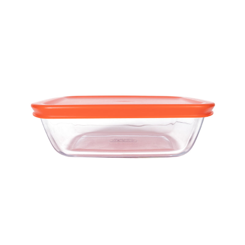 Square Storage Box Glass