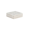 Square White Wooden Box