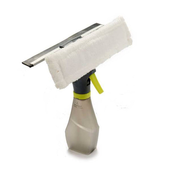 Squeegee Head Glass Cleaner W-Spray Doub