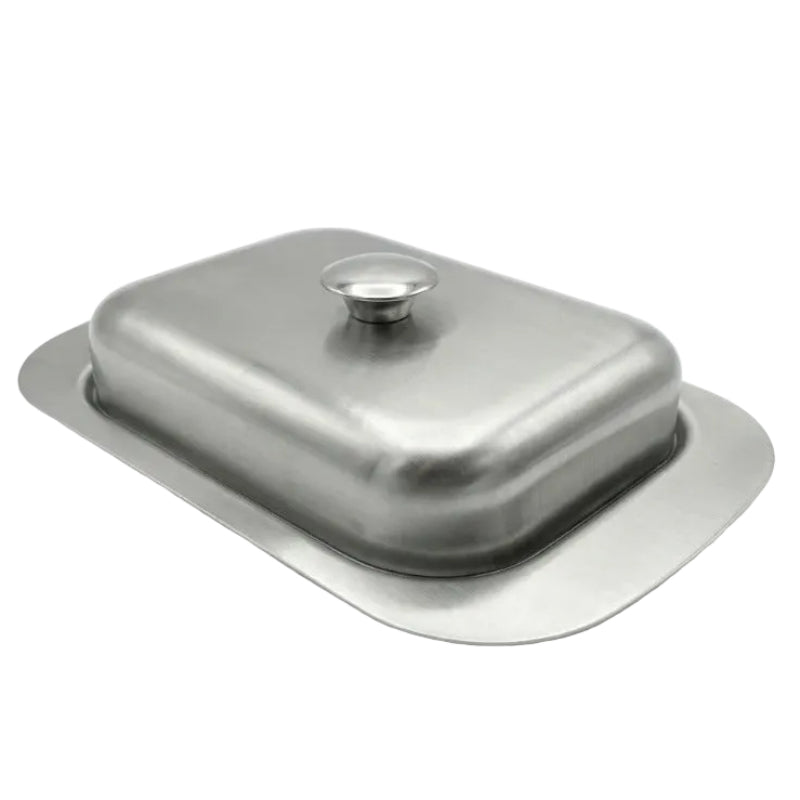 Stainless Steel Butter Dish With Lid