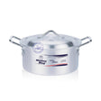 Stainless Steel Casserole Silver 33cm