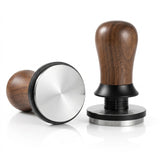 Stainless Steel Coffee Tamper 58mm Wooden Handle