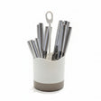 Stainless Steel Cutlery Set 16pcs Dark Brown