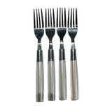 Stainless Steel Cutlery Set 16pcs Dark Brown