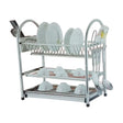 Stainless Steel Plate Rack Three Layer