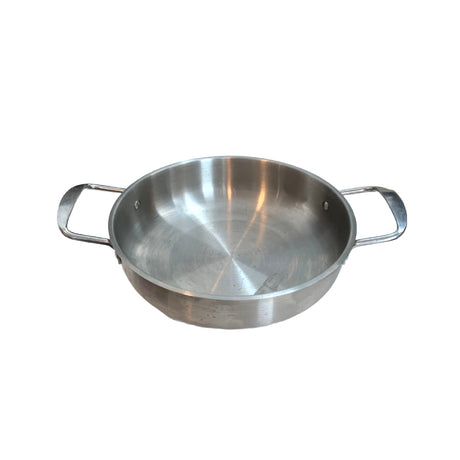 Stainless Steel Pot With Handle Silver 23cm