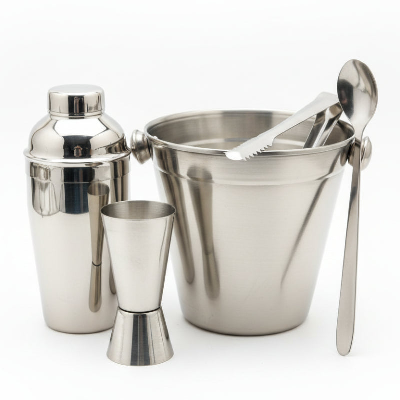 Stainless Steel tail Shaker Bar Set