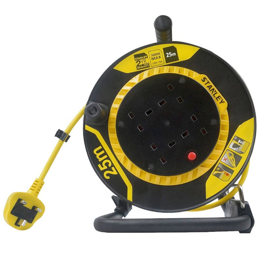Stanley 4-Sockets Cable Reel (25 m)