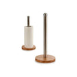 Steel and Bamboo Roll Holder Orbed Small